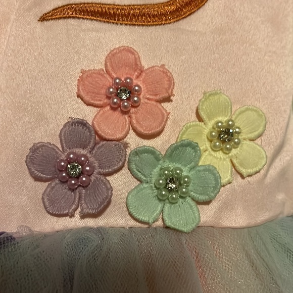 Unicorn Princess Halloween Costume with Purse - NWT - in two big girl sizes - Picture 8 of 11